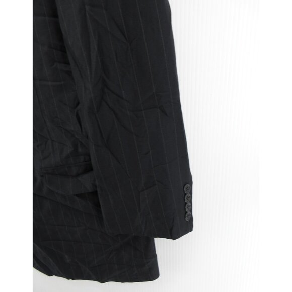 VINTAGE Brooks Brothers Sport Coat 44 Blazer Wool Pinstripe Union Made - Picture 3 of 16